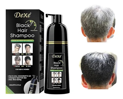 Dexe Black Hair Shampoo - COLOR: MARRON